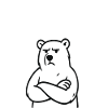 Eisbär - bitte nicht ansprechen.