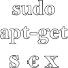sudo apt-get S€X