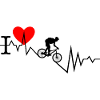 Heartbeat Bike, i Love Bike
