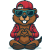Cool Heart Beaver