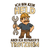 Handwerker mit Humor
