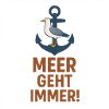 Meerliebe mit Anker & Möwe