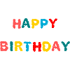 ANNIVERSAIRE. HAPPY BIRTHDAY. JOYEUX ANNIVERSAIRE.