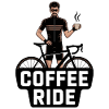 Coffee Ride – Emblem für Radfans