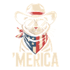 'Merica Katze Mit Sonnenbrille