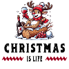 Reindeer with Wine – Christmas Vibes