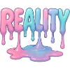 Reality - Dripping Pastel Font