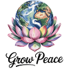 Grow Peace Erde Lotus Shirt