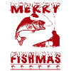 Merry Fishmas Funny Fishing