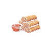 Filipino Spring Rolls Lumpia Asian