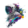 Farb Astronaut