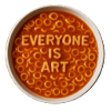 Everyone is Art Buchstabensuppe