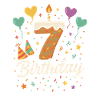 7th Birthday Kids T-Shirt