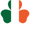Drapeau irlandais Trèfle Saint-Patrick
