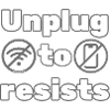 Unplug to Resist – DigitalDetox Statement Design