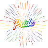 🏳️ 🌈 T-shirt PRIDE – Édition Explosion Arc-en-ciel