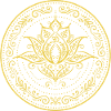 Lotus Mandala - Spiritual Symbol in Gold