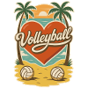 Volleyball Beach Heart