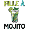Girl in a mojito