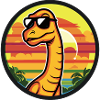 Dinosaur brontosaurus comic