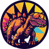Dinosaurier stegosaurus Comic