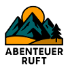 Mountain motif with sunrise