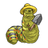 Caterpillar Gardener Shovel Garden