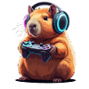 Gamer Hamster Controller Gaming Play