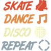Roller skating disco