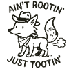 Rootin' Tootin Fox