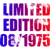 50e anniversaire Edition limitée 08/1975