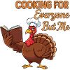 Cooking grouch turkey