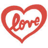 Heart in love