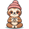 Cozy Sloth Love
