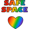 LGBT Safe Space Regenbogenherz