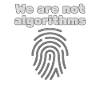 Mensch statt Algorithmus – Statement T-Shirt