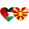 Palestine Macedonia flag used