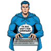 Superhero: I fix bugs!