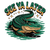 Bis später Alligator