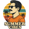 Sommer Vibes Retro Design