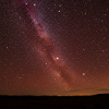Starry sky comparison image