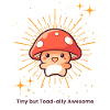 Tiny but Toad ally Awesome