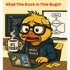 Funny Coding Duck Illustration