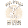Funny donkey design