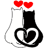 with hearts