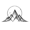 Mountain Geometric Logo