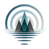 Symbolic Mountain Abstract Logo