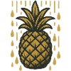 Ananas doré au cytise