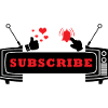 Heart and Bell Subscribe Icon Design