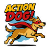 Action Hund Superheld